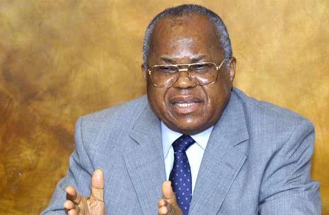 Le Dr Étienne Tshisekedi lors d’une conférence
